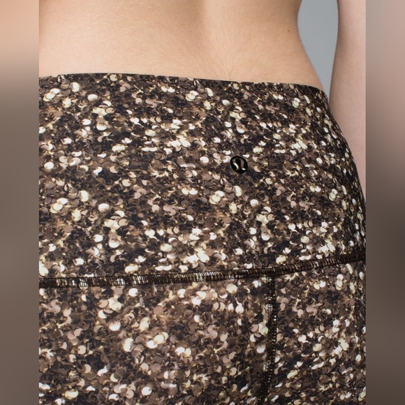 Lululemon Shine Tight (Roll Down) No Size (4-6) Like New ! W5H58S Women Legging - Picture 5 of 13